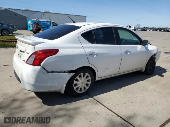2016 Nissan Versa SV with VIN 3N1CN7AP6GL866143, listed as a Copart auction lot 49656245 with 133,419 mi miles and Salvage Title. Bid and sale history available at carsss.com. Image 3.