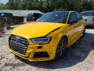 2017 Audi S3 Premium Plus with VIN WAUB1GFFXH1070683, listed as a Copart auction lot 58864992 with 63,352 mi miles. Bid and sale history available at carsss.com. Image 2.