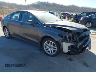 2016 Ford Fusion SE with VIN 3FA6P0HD0GR213477, listed as a IAAI auction lot 41675586 with 108,567 mi miles. Bid and sale history available at carsss.com. Image 1.