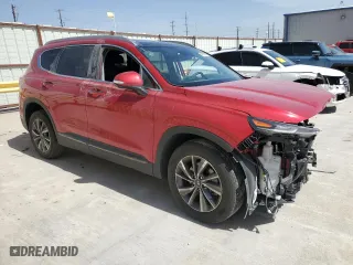 2020 Hyundai Santa Fe Limited with VIN 5NMS53AD7LH293316, listed as a Copart auction lot 49609505 with 7,352 mi miles and Salvage Title. Bid and sale history available at carsss.com. Image 4.