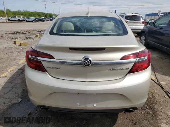 2015 Buick Regal with VIN 2G4GK5EX2F9145921, listed as a Copart auction lot 56309575 with 105,671 mi miles and Clean title. Bid and sale history available at DreamBid. Image 6.