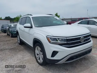2021 Volkswagen Atlas SE with VIN 1V2HR2CA7MC556625, listed as a IAAI auction lot 42401730 with 75,261 mi miles and . Bid and sale history available at DreamBid. Image 1.