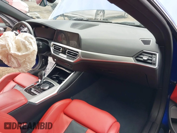 2022 BMW M4 Competition xDrive с VIN WBS33BA05NCK30873, выставлен на аукционе IAAI как лот 41983074 с пробегом 31 969 миль миль и . История ставок и продаж доступна на DreamBid. Изображение 5.