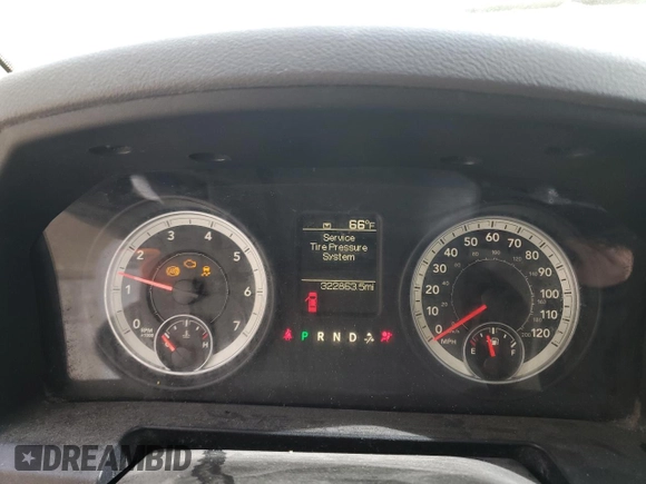 2013 Ram 1500 Tradesman z VIN 3C6JR6DGXDG511521, wystawiony jako Copart lot #50256125 z przebiegiem 322 863 mil mil oraz Szkoda całkowita • Salvage title. Historia ofert i sprzedaży dostępna na DreamBid. Obrazek 9.