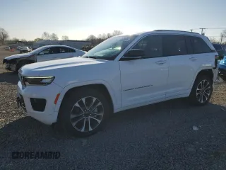 2022 Jeep Grand Cherokee Overland with VIN 1C4RJHDG9N8587513, listed as a Copart auction lot 50424885 with 39,749 mi miles and Salvage title. Bid and sale history available at DreamBid. Image 1.