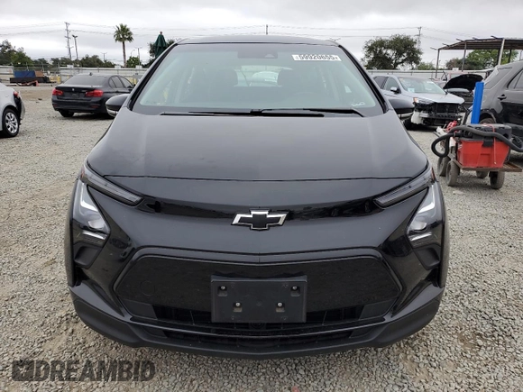 2023 Chevrolet Bolt EV 1LT with VIN 1G1FW6S0XP4108095, listed as a Copart auction lot 59920655 with 22,657 mi miles and Salvage title. Bid and sale history available at DreamBid. Image 5.