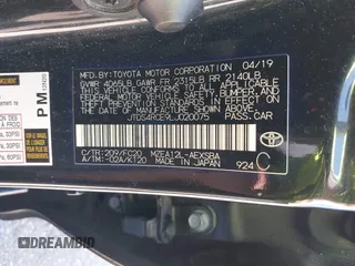 2020 Toyota Corolla SE with VIN JTDS4RCE9LJ020075, listed as a IAAI auction lot 39388212 with 46,014 mi miles and . Bid and sale history available at DreamBid. Image 9.