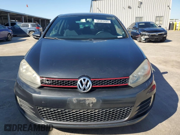 2013 Volkswagen GTI w/Conv & Sunroof z VIN WVWFD7AJ8DW005982, wystawiony jako Copart lot #50383495 z przebiegiem 157 169 mil mil oraz Czysty tytuł • Clean title. Historia ofert i sprzedaży dostępna na DreamBid. Obrazek 5.