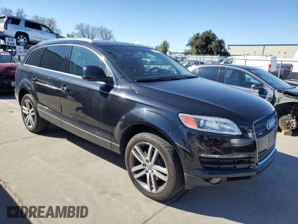 2009 Audi Q7 with VIN WA1AY74L69D007285, listed as a Copart auction lot 48211885 with 195,409 mi miles and Clean Title. Bid and sale history available at carsss.com. Image 4.