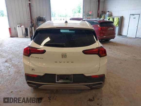 2024 Buick Encore GX Preferred with VIN KL4AMBS27RB006831, listed as a IAAI auction lot 42335000 with 15,614 mi miles and . Bid and sale history available at DreamBid. Image 16.
