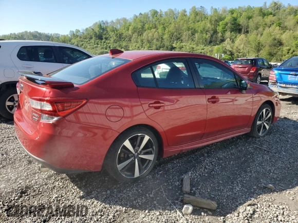 2019 Subaru Impreza Special Sports with VIN 4S3GKAM65K3605288, listed as a Copart auction lot 54661485 with 20,135 mi miles and Salvage title. Bid and sale history available at DreamBid. Image 3.