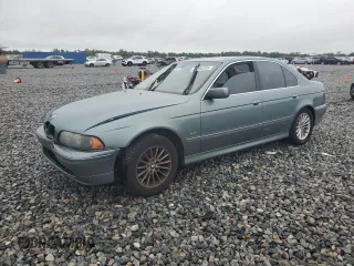 2002 BMW 5 Series 540i z VIN WBADN63462GN85355, wystawiony jako Copart lot #59593205 z przebiegiem Nie podano mil oraz Czysty tytuł • Clean title. Historia ofert i sprzedaży dostępna na DreamBid. Obrazek 1.