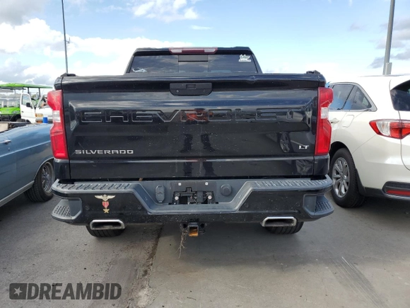 2020 Chevrolet Silverado 1500 LT Trail Boss with VIN 3GCPYFED4LG234969, listed as a Copart auction lot 74617254 with 0 mi miles and Salvage Title. Bid and sale history available at carsss.com. Image 6.