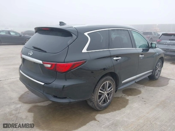 2019 Infiniti QX60 LUXE with VIN 5N1DL0MN9KC548901, listed as a IAAI auction lot 41691983 with NaN miles. Bid and sale history available at carsss.com. Image 4.