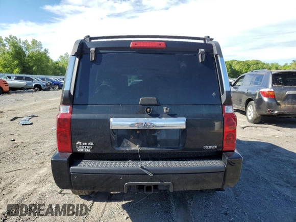 2007 Jeep Commander Limited with VIN 1J8HG58237C565698, listed as a Copart auction lot 56632065 with 171,000 mi miles and Clean title. Bid and sale history available at DreamBid. Image 6.