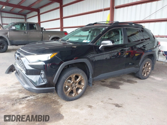 2023 Toyota RAV4 Hybrid XLE with VIN 2T3UWRFV4PW174201, listed as a IAAI auction lot 42452275 with 10,043 mi miles and . Bid and sale history available at DreamBid. Image 2.