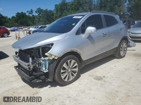 2018 Buick Encore Preferred with VIN KL4CJASB9JB629450, listed as a Copart auction lot 51566345 with 102,761 mi miles and Salvage Title. Bid and sale history available at carsss.com. Image 1.