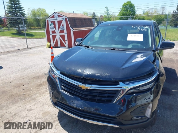2022 Chevrolet Equinox LT z VIN 3GNAXKEV6NL110651, wystawiony jako IAAI lot #42228810 z przebiegiem 53 659 mil mil oraz . Historia ofert i sprzedaży dostępna na DreamBid. Obrazek 12.