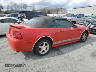2004 Ford Mustang Deluxe with VIN 1FAFP44644F227356, listed as a Copart auction lot 50237355 with 106,119 mi miles and Salvage title. Bid and sale history available at DreamBid. Image 3.