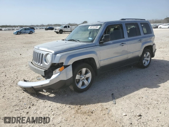 2016 Jeep Patriot Latitude with VIN 1C4NJPFB9GD576872, listed as a Copart auction lot 48192285 with 132,894 mi miles and Salvage title. Bid and sale history available at DreamBid. Image 1.