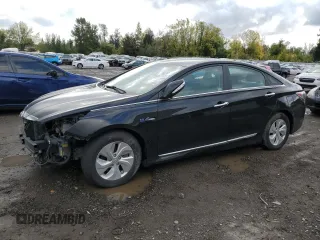 2015 Hyundai Sonata Hybrid Limited with VIN KMHEC4A43FA120881, listed as a Copart auction lot 73848763 with 117,967 mi miles. Bid and sale history available at carsss.com. Image 1.