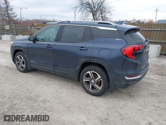 2018 GMC Terrain SLT with VIN 3GKALVEV3JL249110, listed as a IAAI auction lot 41712782 with 201,316 mi miles. Bid and sale history available at carsss.com. Image 3.