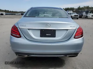 2015 Mercedes-Benz C 300 Luxury with VIN 55SWF4KB7FU087337, listed as a Copart auction lot 52773935 with 99,815 mi miles and Salvage Title. Bid and sale history available at DreamBid. Image 6.