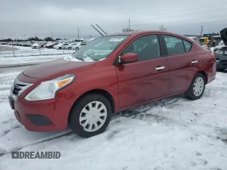 2016 Nissan Versa SV z VIN 3N1CN7AP2GL805338, wystawiony jako Copart lot #44812705 z przebiegiem 202 012 mil mil oraz Szkoda całkowita • Salvage title. Historia ofert i sprzedaży dostępna na DreamBid. Obrazek 1.