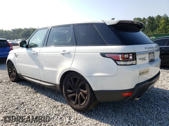 2016 Land Rover Range Rover Sport HSE with VIN SALWR2PF2GA591614, listed as a Copart auction lot 61375705 with 103,672 mi miles and Clean title. Bid and sale history available at DreamBid. Image 2.