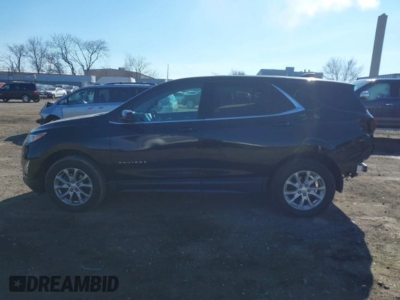 2019 Chevrolet Equinox LT z VIN 2GNAXUEV9K6190524, wystawiony jako IAAI lot #41672580 z przebiegiem 94 654 mil mil oraz . Historia ofert i sprzedaży dostępna na DreamBid. Obrazek 13.