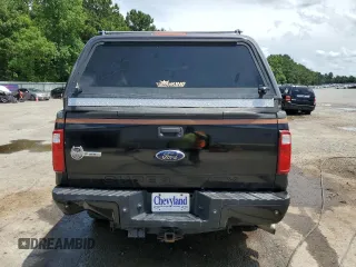 2008 Ford F-250 XL with VIN 1FTSW21R88ED30385, listed as a Copart auction lot 60608995 with 134,048 mi miles and Salvage title. Bid and sale history available at DreamBid. Image 6.