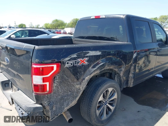 2019 Ford F-150 XL with VIN 1FTEW1CP1KKE90717, listed as a IAAI auction lot 41849276 with 113,241 mi miles and . Bid and sale history available at DreamBid. Image 6.
