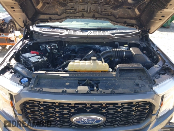 2021 Ford F-150 XL with VIN 1FTFW1E57MFB45980, listed as a IAAI auction lot 41775857 with 103,963 mi miles. Bid and sale history available at carsss.com. Image 10.