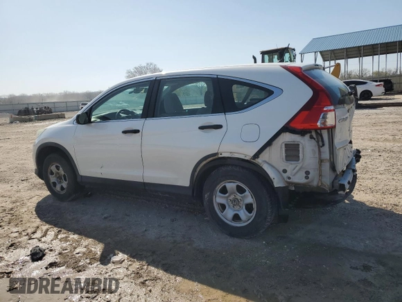 2016 Honda CR-V LX with VIN 5J6RM4H39GL018159, listed as a Copart auction lot 51529515 with 167,105 mi miles and Salvage Title. Bid and sale history available at carsss.com. Image 2.