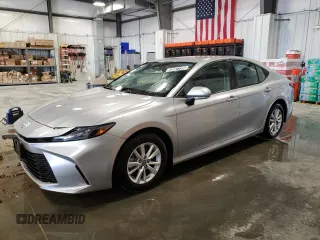 2025 Toyota Camry LE with VIN 4T1DAACK5SU528268, listed as a Copart auction lot 53087735 with Not Provided miles and Clean Title. Bid and sale history available at DreamBid. Image 1.