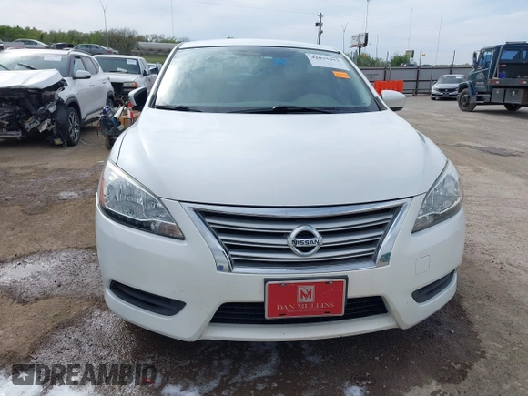2014 Nissan Sentra S with VIN 3N1AB7AP1EL692463, listed as a IAAI auction lot 42035053 with 63,749 mi miles and . Bid and sale history available at DreamBid. Image 12.