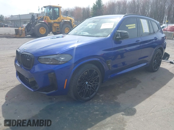 2024 BMW X3 M with VIN 5YM13EC07R9V73692, listed as a IAAI auction lot 41944954 with 5,224 mi miles and . Bid and sale history available at DreamBid. Image 17.