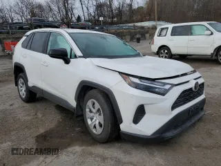 2024 Toyota RAV4 LE with VIN 2T3F1RFV6RC470591, listed as a Copart auction lot 88270555 with 0 mi miles and Salvage Title. Bid and sale history available at carsss.com. Image 4.
