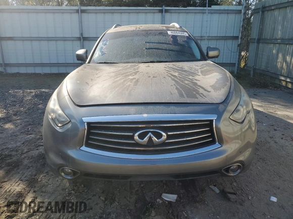 2013 Infiniti FX with VIN JN8CS1MU1DM141110, listed as a Copart auction lot 46084395 with 105,523 mi miles and Salvage title. Bid and sale history available at DreamBid. Image 5.