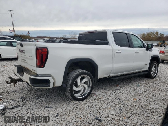 2021 GMC Sierra 1500 AT4 with VIN 1GTP9EEL8MZ279705, listed as a Copart auction lot 78482414 with 133,031 mi miles and Non Repairable. Bid and sale history available at carsss.com. Image 3.