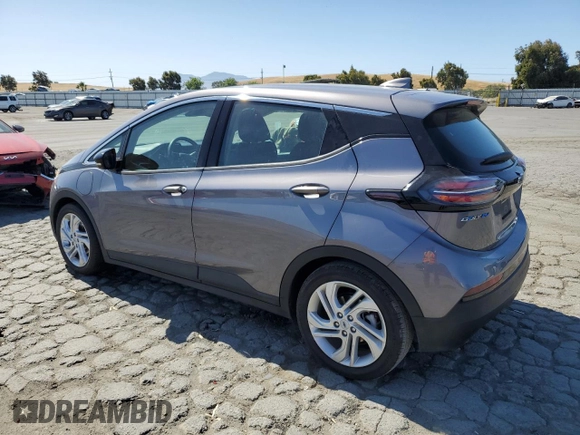 2023 Chevrolet Bolt EV 1LT with VIN 1G1FW6S05P4115360, listed as a Copart auction lot 60748555 with 69,678 mi miles and Salvage title. Bid and sale history available at DreamBid. Image 2.