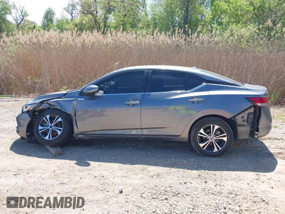 2020 Nissan Sentra SV z VIN 3N1AB8CV9LY287310, wystawiony jako IAAI lot #42103110 z przebiegiem 45 999 mil mil oraz . Historia ofert i sprzedaży dostępna na DreamBid. Obrazek 14.