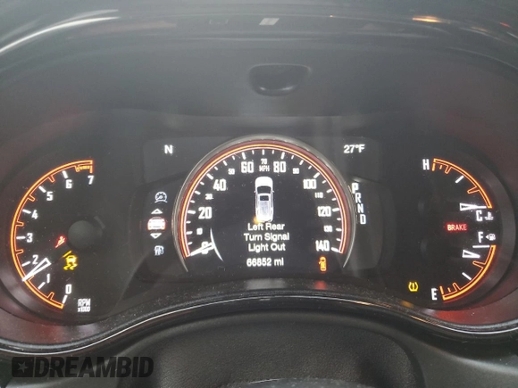 2021 Dodge Durango SXT Plus with VIN 1C4RDJAGXMC765329, listed as a Copart auction lot 82186314 with 66,852 mi miles and Salvage title. Bid and sale history available at DreamBid. Image 9.