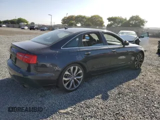 2014 Audi A6 Premium Plus with VIN WAUDFAFCXEN100850, listed as a Copart auction lot 60756835 with 67,389 mi miles and Salvage title. Bid and sale history available at DreamBid. Image 3.