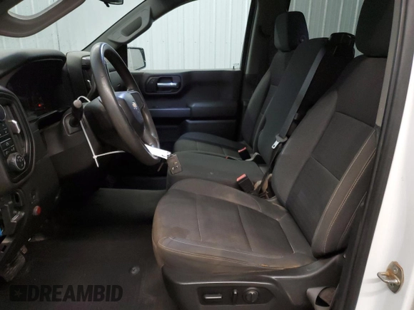 2021 Chevrolet Silverado 1500 Work Truck with VIN 3GCUYAEF8MG237947, listed as a Copart auction lot 81157634 with 178,608 mi miles and Clean Title. Bid and sale history available at DreamBid. Image 7.