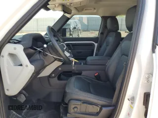 2021 Land Rover Defender S with VIN SALEJ7RX8M2039045, listed as a Copart auction lot 50757545 with 35,904 mi miles and Salvage title. Bid and sale history available at DreamBid. Image 7.