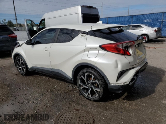 2018 Toyota C-HR XLE with VIN JTNKHMBX4J1002800, listed as a Copart auction lot 88785135 with 69,335 mi miles and Salvage Title. Bid and sale history available at carsss.com. Image 2.