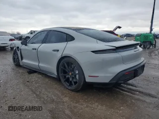 2024 Porsche Taycan GTS with VIN WP0AD2Y15RSA47157, listed as a Copart auction lot 43375725 with 1,555 mi miles and Salvage Title. Bid and sale history available at DreamBid. Image 2.