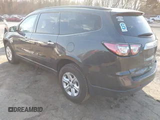 2013 Chevrolet Traverse LS with VIN 1GNKVFKD0DJ200817, listed as a IAAI auction lot 41764395 with 143,609 mi miles and . Bid and sale history available at DreamBid. Image 3.