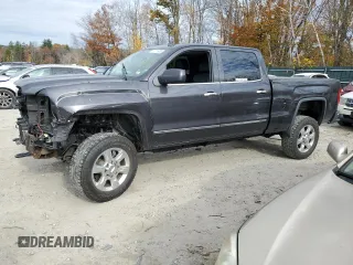 2015 GMC Sierra 2500HD SLT with VIN 1GT12ZEG1FF180216, listed as a Copart auction lot 77076384 with 67,751 mi miles and Salvage title. Bid and sale history available at DreamBid. Image 1.